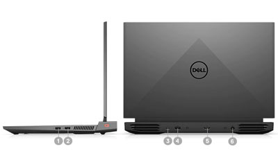 Dell G15-5510 conectividad